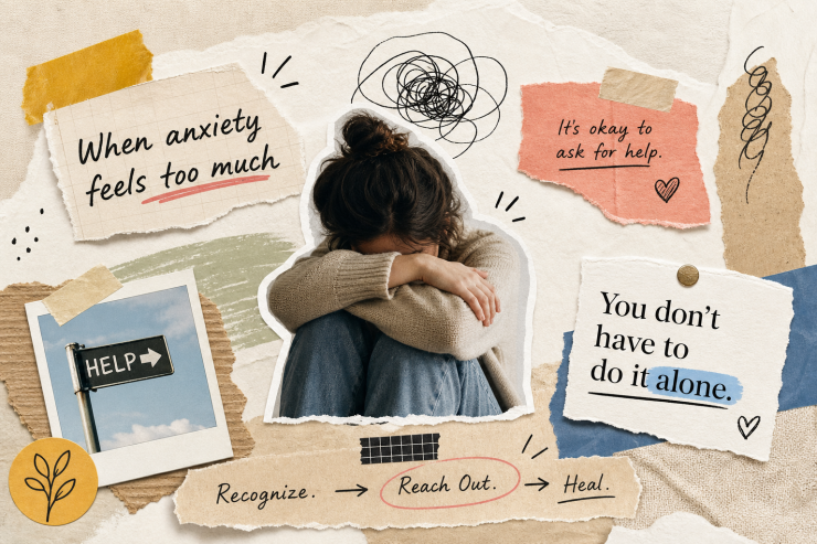 Anxiety, worry, panic attacks, palpitations, sleep problems